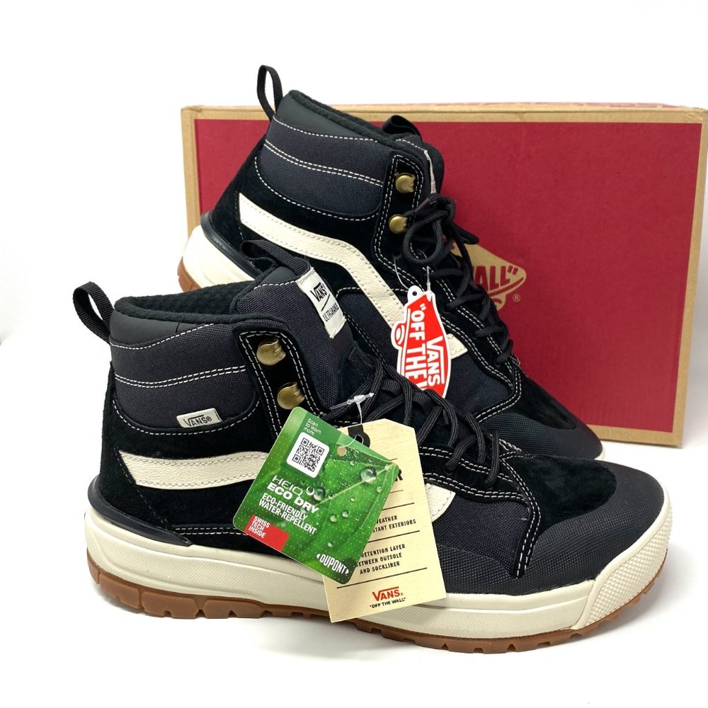 Vans Ultrarange Exo Hi MTE Shoes Boots Black Suede Womens Size 9.5 VN0A4UWJDW5 - Picture 8 of 10